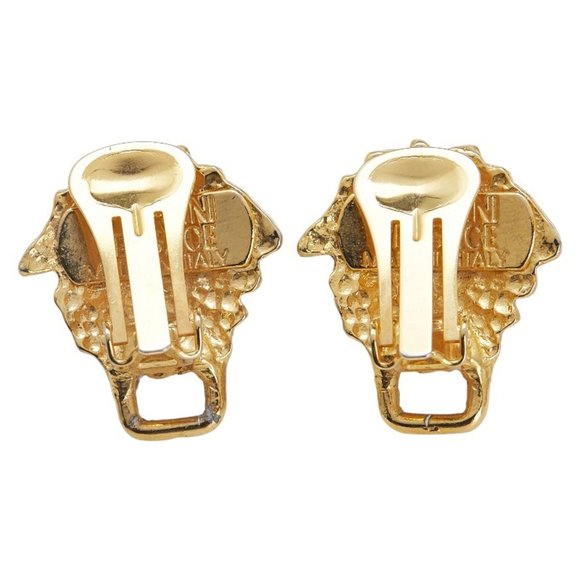 Versace Medusa Earrings, Gold Plated, Women's, VERSACE